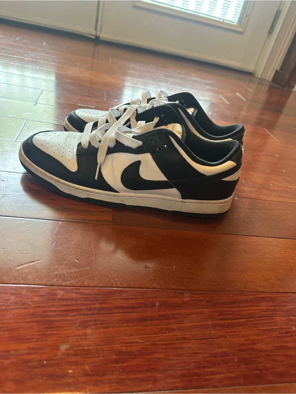 Nike Black and White Low-Top Sneakers